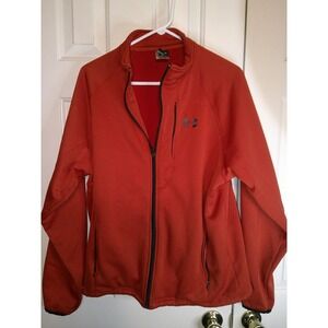 Under Armour Full Zip Jacket Heavyweight‎ Running Athletic Warmup Medium
